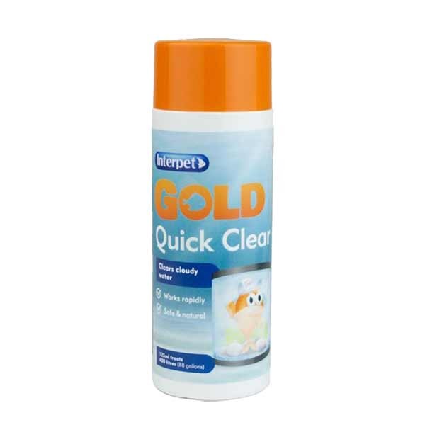 Interpet Gold Quick Clear 125ml 1 Interpet Gold Quick Clear 125ml