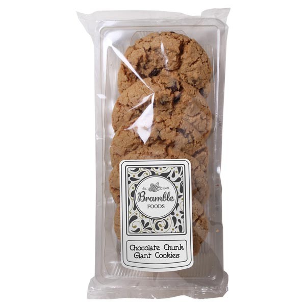 Bramble Foods Chocolate Chunk Giant Cookies 250g 1 Bramble Foods Chocolate Chunk Giant Cookies 250g