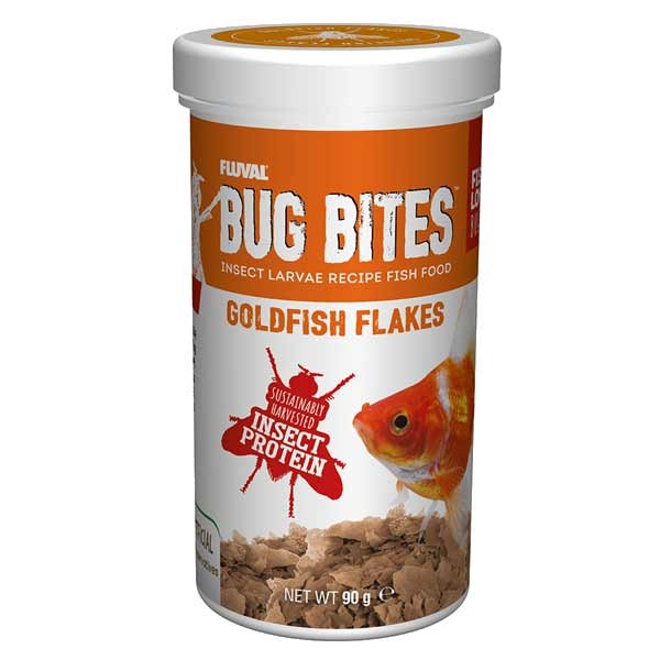 Fluval Bug Bites Goldfish Flakes 90g 1 Fluval Bug Bites Goldfish Flakes 90g