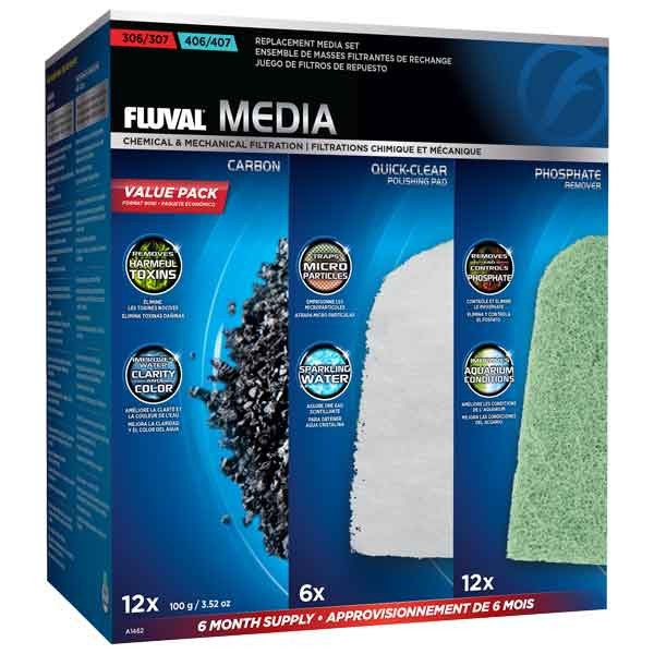 Fluval 307/407 Media Value Pack 1 Fluval 307/407 Media Value Pack