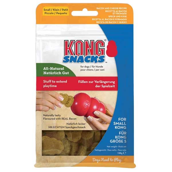KONG Snacks Bacon & Cheese Small Dog Treat 1 KONG Snacks Bacon & Cheese Small Dog Treat
