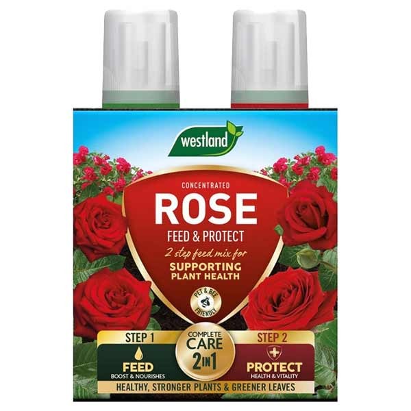 Westland Rose Feed & Protect 2x500ml 1 Westland Rose Feed & Protect 2x500ml
