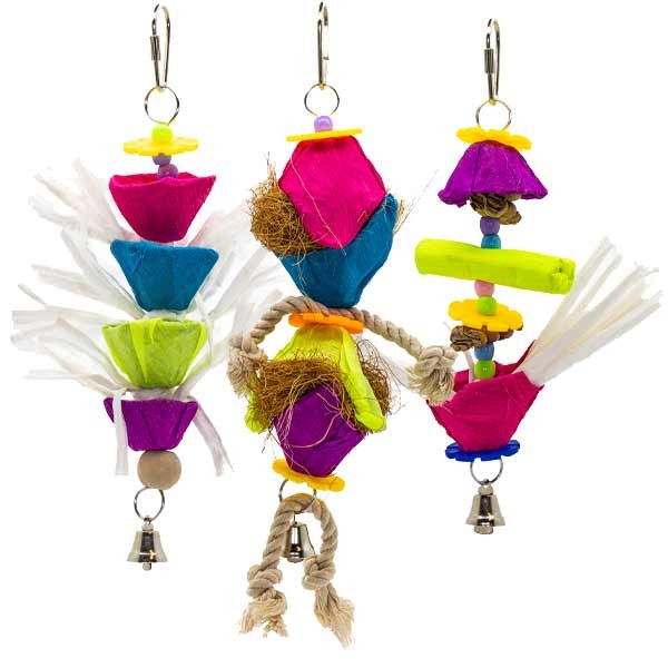 Beaks Colour Fun Bird Toy Assorted 1 Beaks Colour Fun Bird Toy Assorted