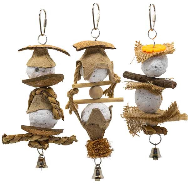 Beaks Paper Pulp Bird Toy Assorted 1 Beaks Paper Pulp Bird Toy Assorted