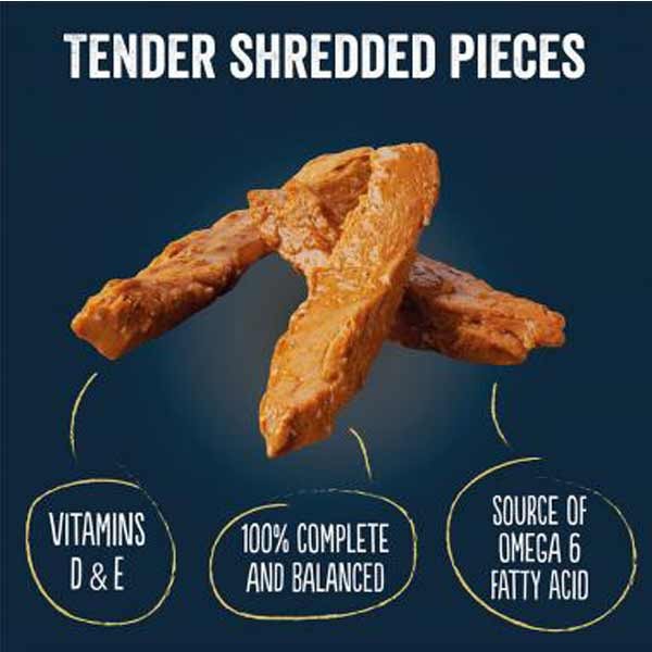 Felix Tasty Shreds Fish Selection Adult 12x80g Wet Cat Food 2 Felix Tasty Shreds Fish Selection Adult 12x80g Wet Cat Food - Image 2