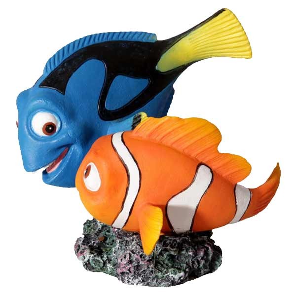 Aqua One Blue Tang & Clownfish 10x9.5x10cm 1 Aqua One Blue Tang & Clownfish 10x9.5x10cm