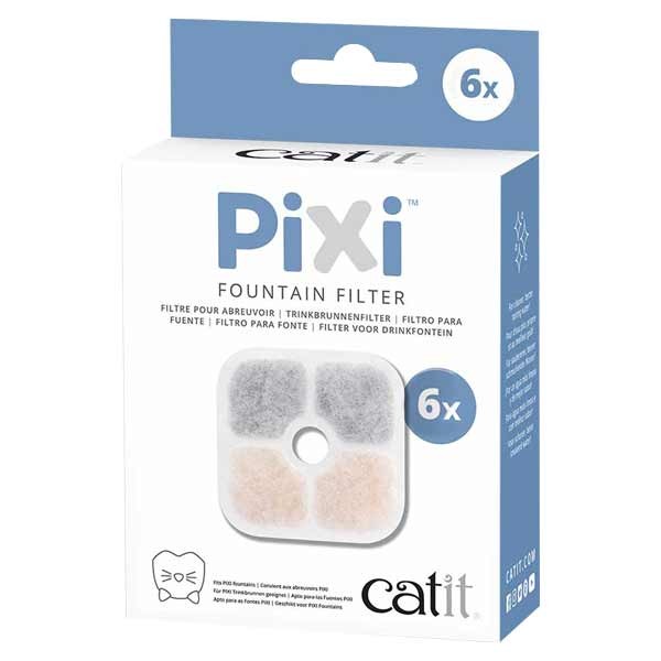 Catit Pixi Fountain Cartridge 6pk 1 Catit Pixi Fountain Cartridge 6pk
