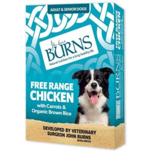 Burns Free Range Chicken with Carrots & Brown Rice Adult 150g Wet Dog Food