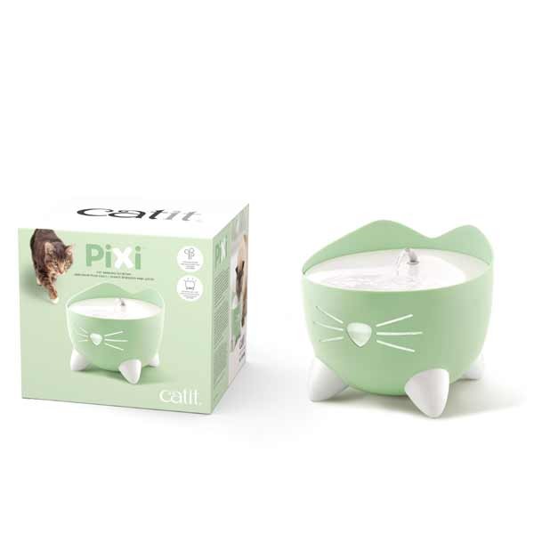 Catit Pixi Fountain Mint Green 2 Catit Pixi Fountain Mint Green - Image 2