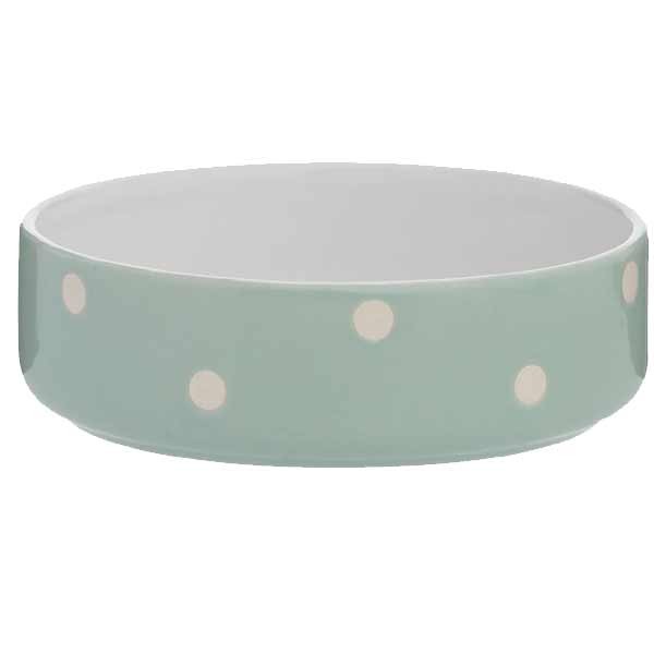 Mason Cash Polka Dot Sage Bowl 13cm 1 Mason Cash Polka Dot Sage Bowl 13cm