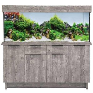 OakStyle 300 Litres Urban Grey Aquarium & Cabinet