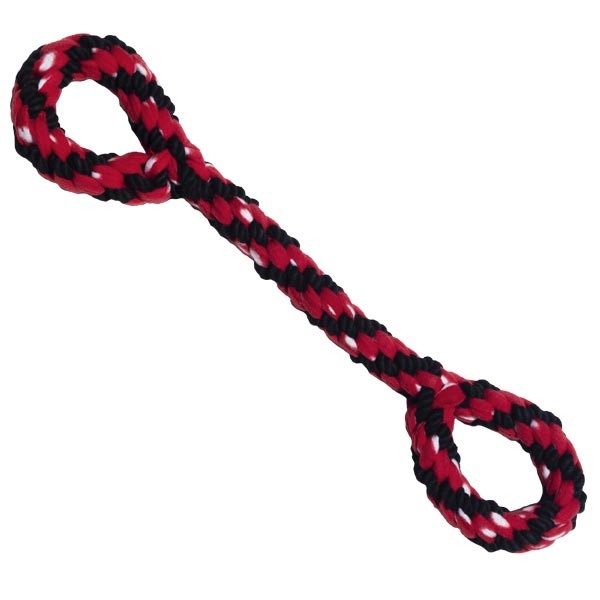 KONG Signature Rope Double Tug Large Dog Toy 3 KONG Signature Rope Double Tug Large Dog Toy - Image 3