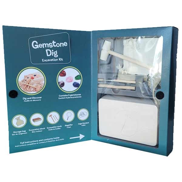 Magnoidz Gemstones Dig Excavation Kit 2 Magnoidz Gemstones Dig Excavation Kit - Image 2