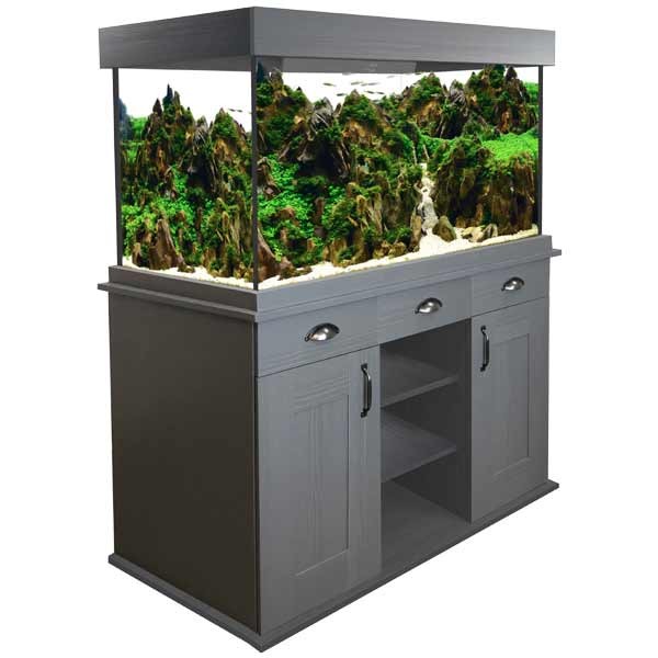 Fluval Shaker 345 Litres Slate Grey Aquarium & Cabinet 2 Fluval Shaker 345 Litres Slate Grey Aquarium & Cabinet - Image 2