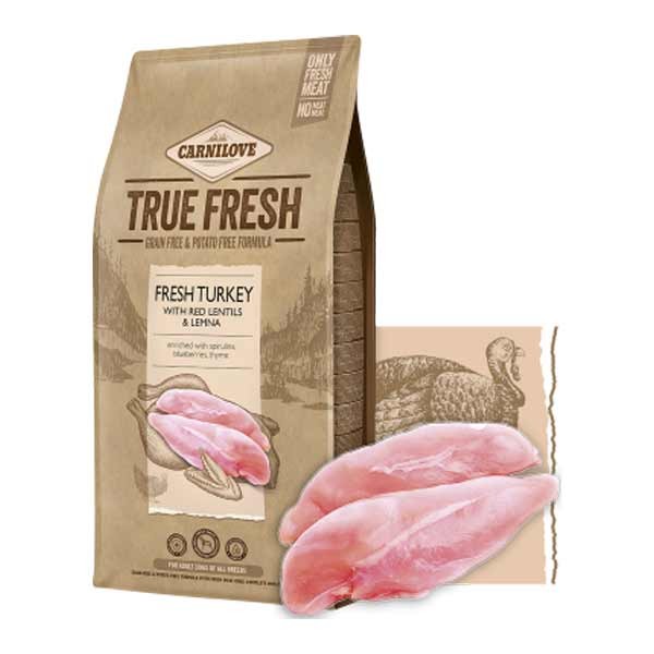 Carnilove True Fresh Turkey Adult 1.4kg Dry Dog Food 2 Carnilove True Fresh Turkey Adult 1.4kg Dry Dog Food - Image 2
