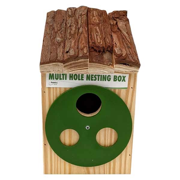 Greenkey Multi Hole Nest Box 1 Greenkey Multi Hole Nest Box