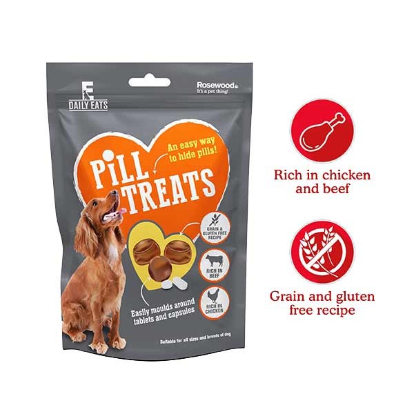 Rosewood Daily Eats Pill Dog Treats 80g Dog Treat 3 Rosewood Daily Eats Pill Dog Treats 80g Dog Treat - Image 3