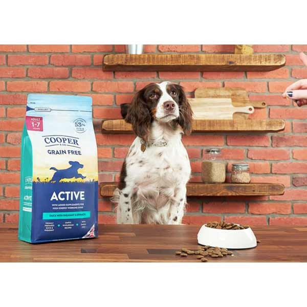 Cooper & Co Active Duck with Pheasant & Spinach 10kg Dry Dog Food 3 Cooper & Co Active Duck with Pheasant & Spinach 10kg Dry Dog Food - Image 3