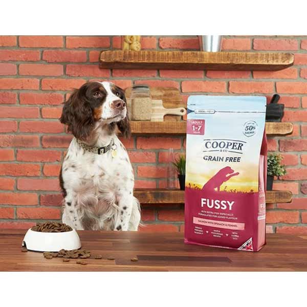 Cooper & Co Fussy Salmon with Spinach & Fennel 1.5kg Dry Dog Food 3 Cooper & Co Fussy Salmon with Spinach & Fennel 1.5kg Dry Dog Food - Image 3