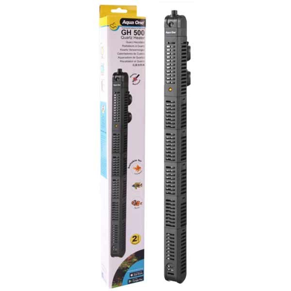 Aqua One GH 500 Quartz Glass Heater 500w 1 Aqua One GH 500 Quartz Glass Heater 500w