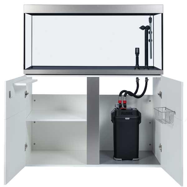 Fluval Siena 332 Litres White Aquarium & Cabinet Kit 4 Fluval Siena 332 Litres White Aquarium & Cabinet Kit - Image 4