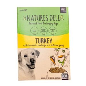 Natures Deli Turkey with Brown Rice in Gravy Adult 400g Wet Dog Food