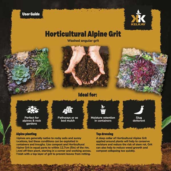 Kelkay Horticultural Alpine Grit Handy Pack 2 Kelkay Horticultural Alpine Grit Handy Pack - Image 2