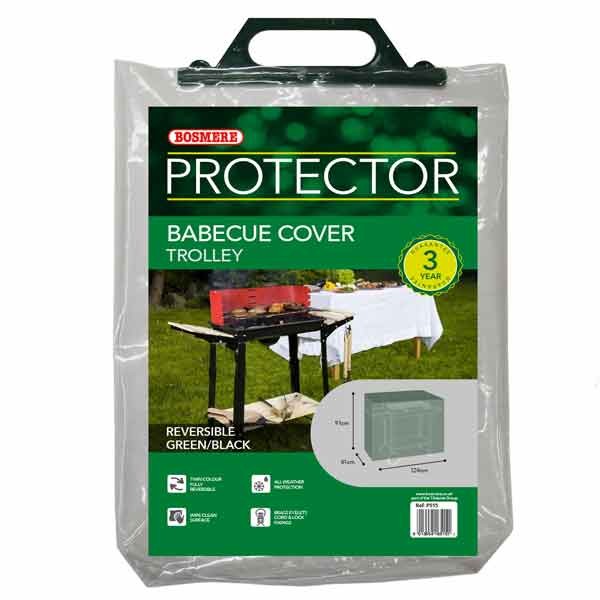 Bosmere Protector Barbecue Grill Reversable Cover Medium 1 Bosmere Protector Barbecue Grill Reversable Cover Medium