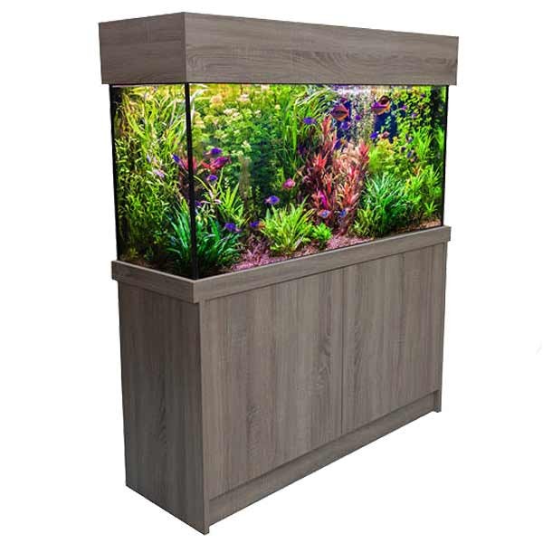 Clearseal Amazon 24" Grey Bardolino Aquarium & Cabinet 1 Clearseal Amazon 24" Grey Bardolino Aquarium & Cabinet