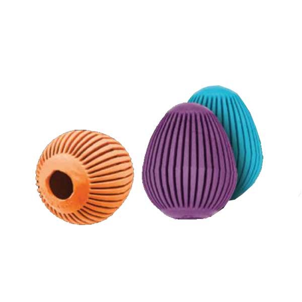 Tuffs The Egg Rubber Dog Toy 2 Tuffs The Egg Rubber Dog Toy - Image 2