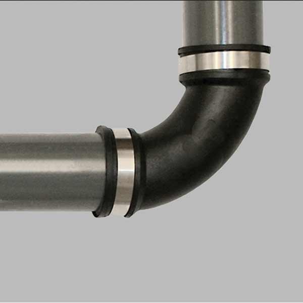 Evolution Aqua Eazy Connectors Flexible PVC Elbow 4" 2 Evolution Aqua Eazy Connectors Flexible PVC Elbow 4" - Image 2