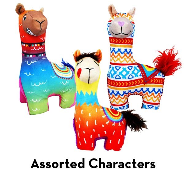 KONG Ballistic Vibez Llamas Small/Medium Dog Toy 3 KONG Ballistic Vibez Llamas Small/Medium Dog Toy - Image 3