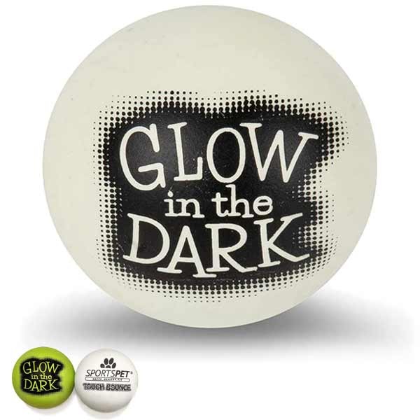 Sportspet Glow In The Dark Ball 65mm Single 1 Sportspet Glow In The Dark Ball 65mm Single