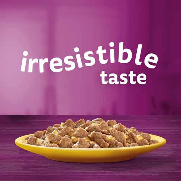 Whiskas Poultry Feasts in Jelly Adult 40x85g Wet Cat Food 2 Whiskas Poultry Feasts in Jelly Adult 40x85g Wet Cat Food - Image 2