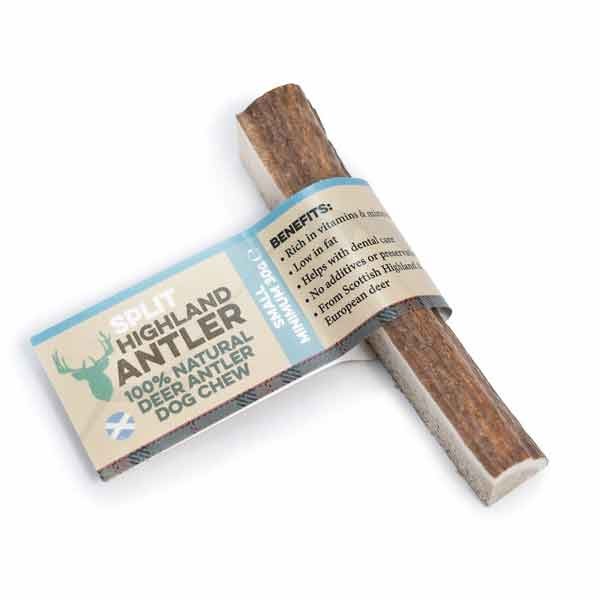 Nova Chews Highland Split Antler 100% Natural Chew Small Single Dog Treat 3 Nova Chews Highland Split Antler 100% Natural Chew Small Single Dog Treat - Image 3