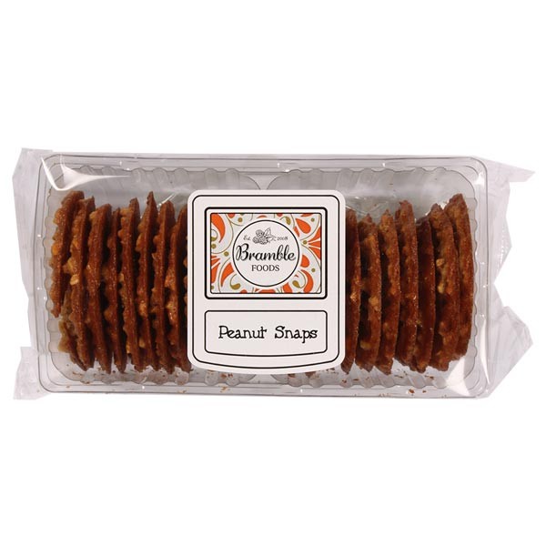 Bramble Foods Peanut Snaps Biscuit Pack 1 Bramble Foods Peanut Snaps Biscuit Pack