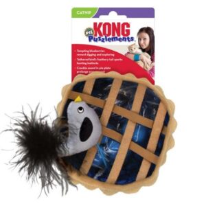 KONG Puzzlements Pie Cat Toy