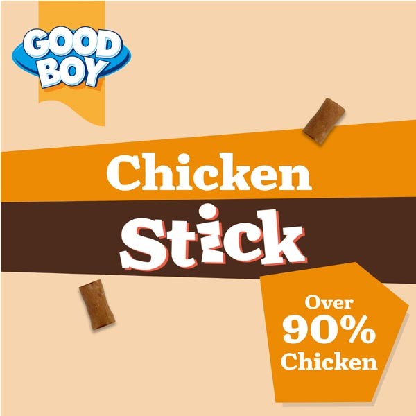 Good Boy Chicken Stick 15g Dog Treat 2 Good Boy Chicken Stick 15g Dog Treat - Image 2