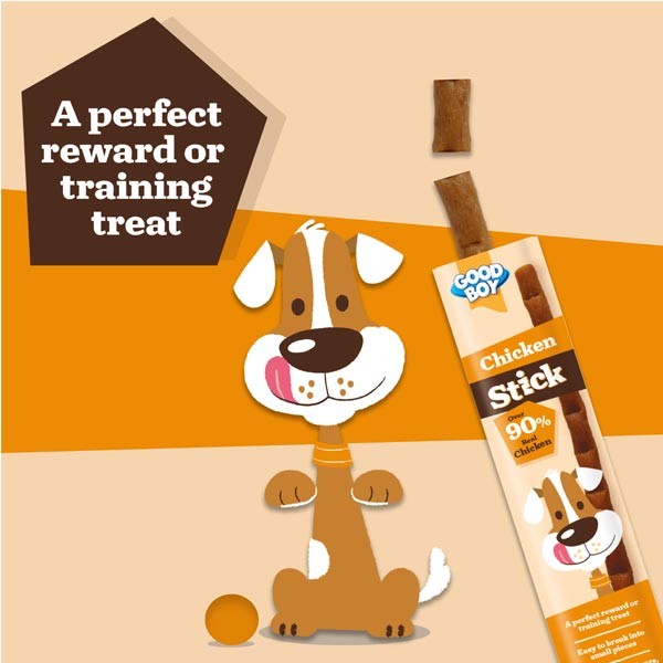 Good Boy Chicken Stick 15g Dog Treat 3 Good Boy Chicken Stick 15g Dog Treat - Image 3
