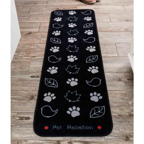 Pet Rebellion Country Walk Black Dog Runner 45x150cm 1 Pet Rebellion Country Walk Black Dog Runner 45x150cm