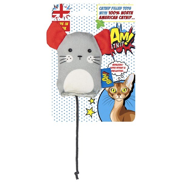 Bam! Catnip Martin Mouse Cat Toy 1 Bam! Catnip Martin Mouse Cat Toy