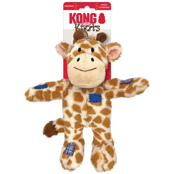 KONG Wild Knots Giraffe Medium/Large Dog Toy 1 KONG Wild Knots Giraffe Medium/Large Dog Toy
