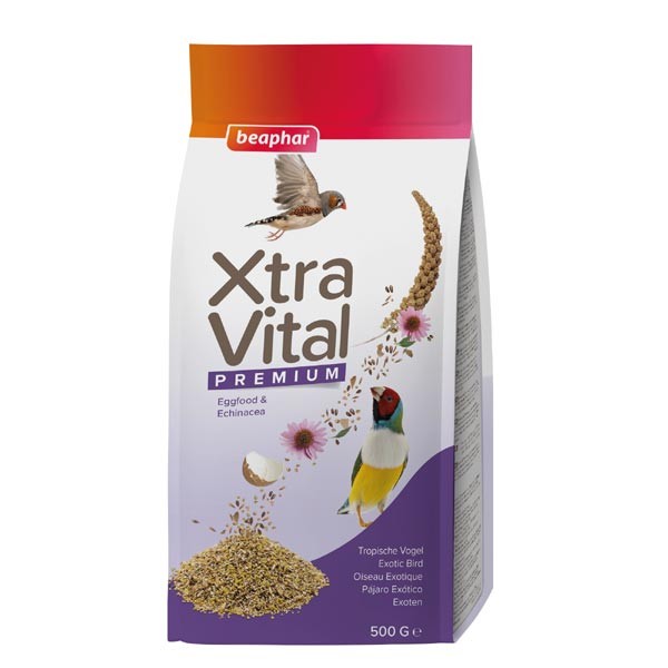 Beaphar XtraVital Exotic Bird Complete Bird Food 500g 1 Beaphar XtraVital Exotic Bird Complete Bird Food 500g