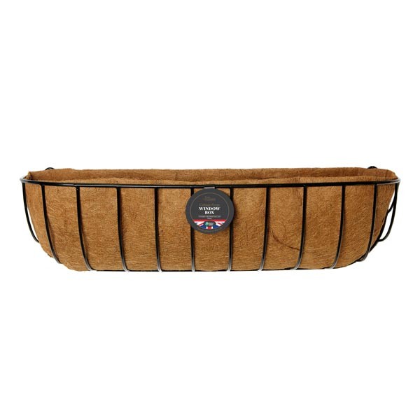 Tom Chambers Cottage Forge Window Box with Liner 90cm 1 Tom Chambers Cottage Forge Window Box with Liner 90cm