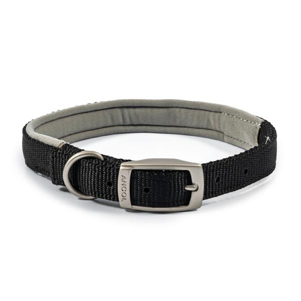 Ancol Padded Viva Collar Black Size 7 1 Ancol Padded Viva Collar Black Size 7