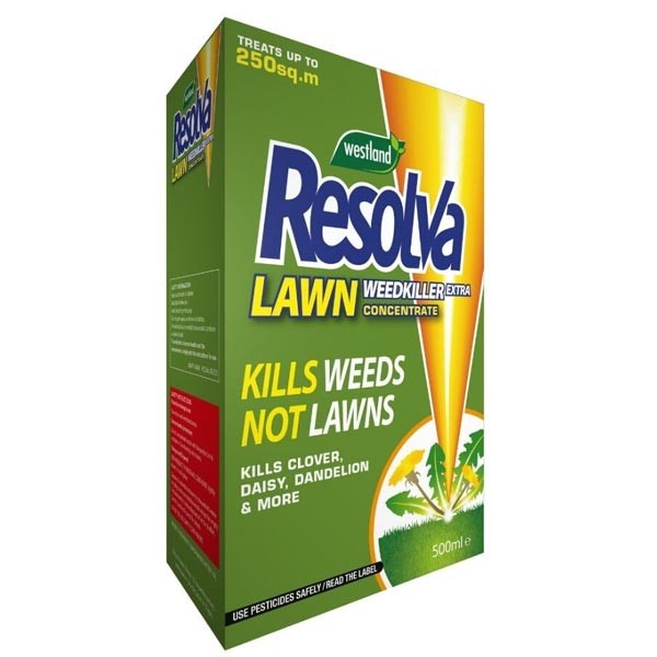 Resolva Lawn Weedkiller Extra Concentrate 500ml 1 Resolva Lawn Weedkiller Extra Concentrate 500ml