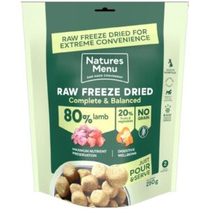Natures Menu Complete Freeze Dried Lamb Dog Food 250g