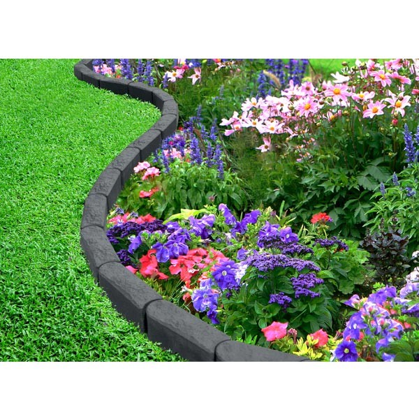 EzBorder Stomp Edge Eco Border Grey Single 30cm 2 EzBorder Stomp Edge Eco Border Grey Single 30cm - Image 2