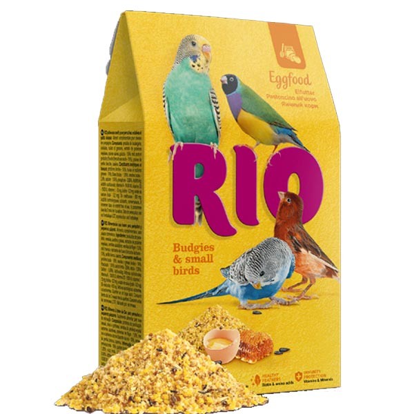 Rio Eggfood for Budgies and Other Small Birds 250g 1 Rio Eggfood for Budgies and Other Small Birds 250g