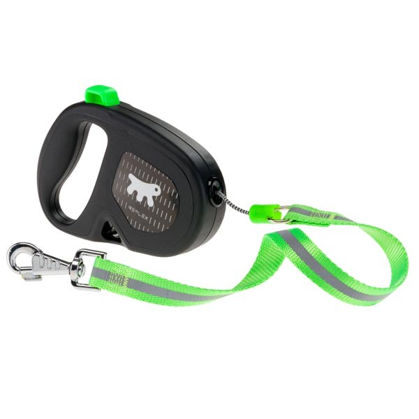 Ferplast Flippy One Reflex Cord Green Large Dog Lead 1 Ferplast Flippy One Reflex Cord Green Large Dog Lead
